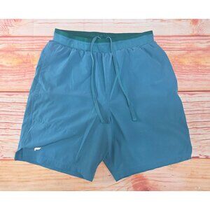 Fabletics Mens Teal Blue Athletic Shorts Small